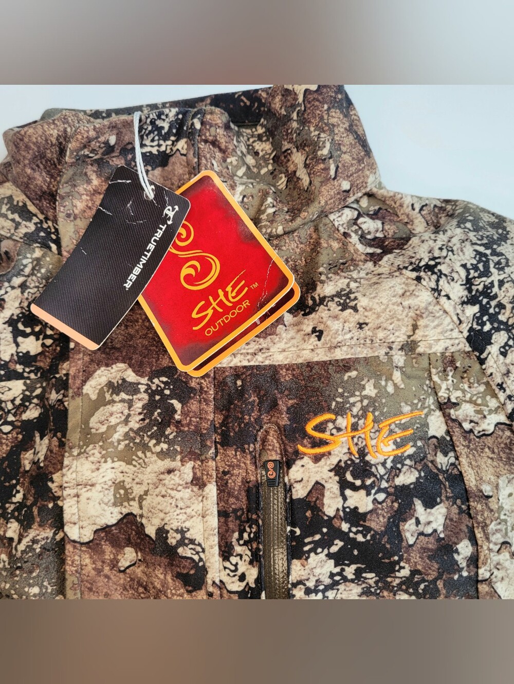 SHE Outdoor Rainwear Jacket Strata Womens Size Small Performance Rain Hunting - Picture 14 of 15